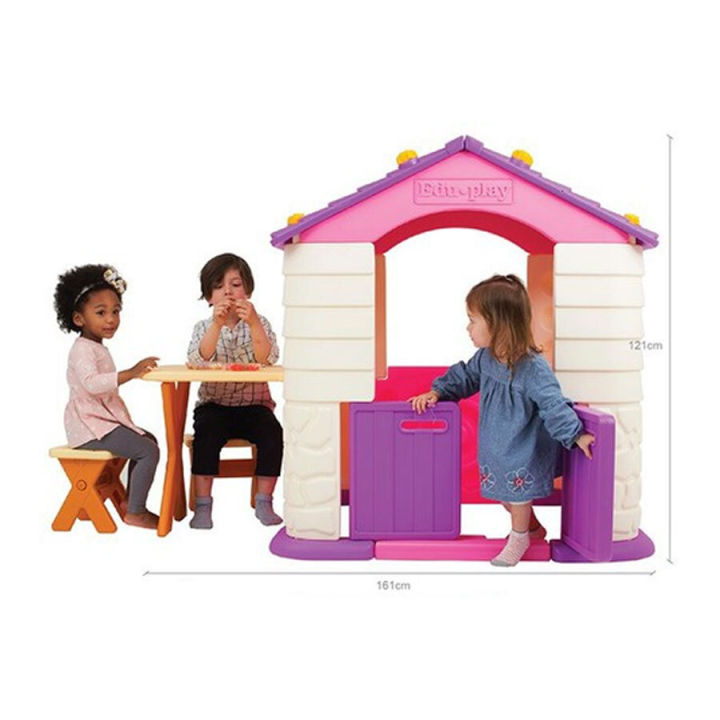 จัดส่งฟรี-eduplay-บ้านเด็กเล่นพร้อมโต๊ะเก้าอี้-รุ่น-play-house-table-amp-chair-set-พร้อมจัดส่ง-2-3-วัน