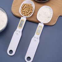 500g/0.1g Portable LCD Digital Spoon Scale Weight Measuring Spoon Electronic Coffee Tea Spoon Kitchen Weight Volumn Food Scales Luggage Scales