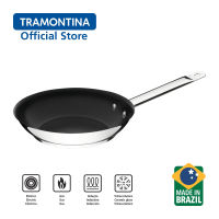 TRAMONTINA กระทะสแตนเลสเคลือบ สำหรับทอดและผัด รุ่น Professional Collection S.steel fryingPan (Non Stick)