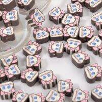 【CW】☍  30pcs Polymer Clay Beads Spacer for Jewelry Making Necklace Accessories