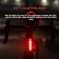 GACIRON Bike Intelligent Brake Sensing Tail Light Road Bike Warning Light Magnetic Fixation Bicycle Accessories