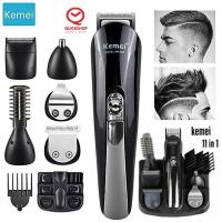 SEC แบตตาเลี่ยน ชุดปัตตาเลี่ยนไร้สาย 11 In 1 Kemei KM-600 ตัดผมแต่งผม โกนหนวด Electric Hair Trimmer Hair Clipper ปัตตาเลี่ยน