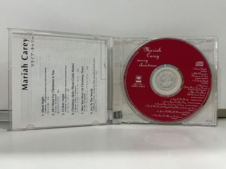 1-cd-music-ซีดีเพลงสากล-mariah-carey-merry-christmas-m5b171