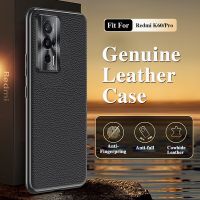 เคส PC แข็งของแท้เหมาะสำหรับ Xiaomi Redmi K60 Pro เคสหรูหนังเคลือบกันกระแทก Capa สำหรับ K60โทรศัพท์มือถือเคสมือถือ