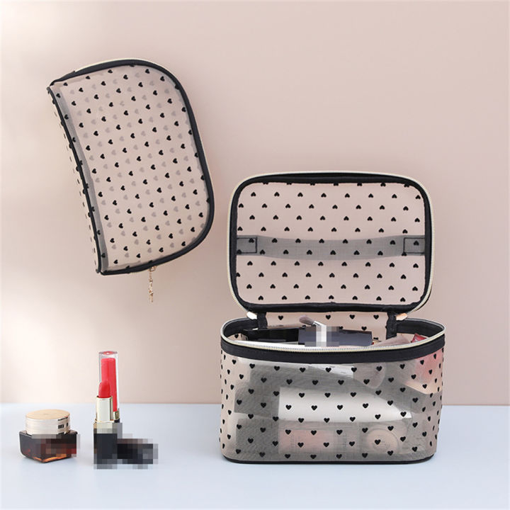 home-love-mesh-accessories-zipper-pouches-cosmetic-bag-makeup-bags