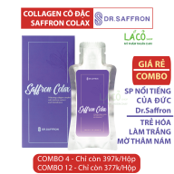 Collagen Saffron Colax Hộp 7 túi x 30ml túi - Dr.Saffron Đức thumbnail