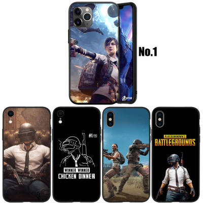 WA59 PUBG อ่อนนุ่ม Fashion ซิลิโคน Trend Phone เคสโทรศัพท์ ปก หรับ iPhone 7 8 11 12 13 14 Pro XS Max SE X XR Plus SE