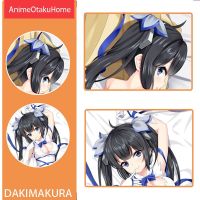 ผิด อะนิเมะ การดูด สาวๆ ใน the คุก ใต้ดิน? หมอน Hestia โยนปลอกหมอน Otaku ที่นอน Dakimakura