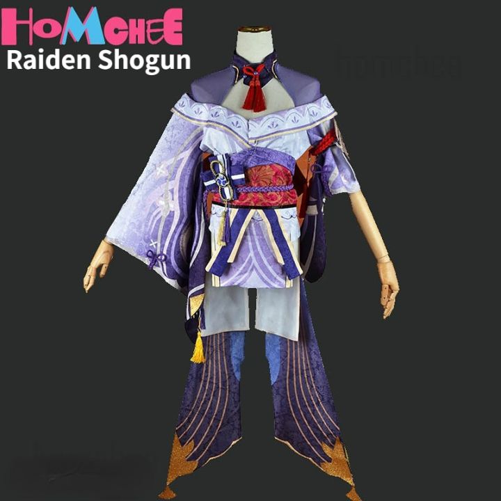 Wxfkugy84np Raiden Shogun Cosplay Game Genshin Impact Costume Baal ...