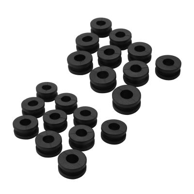 20 Piece Rubber Grommets Motorcycle Fairings for Honda Cbr 954 929 600 1000 Suzuki Gsxr Kawasaki Ninja Zx-6R