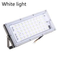 LED Floodlight Outdoor Spotlight 50W Wall Washer Lamp Reflector IP65 Waterproof Lighting Garden RGB Flood Light 110V LX0C