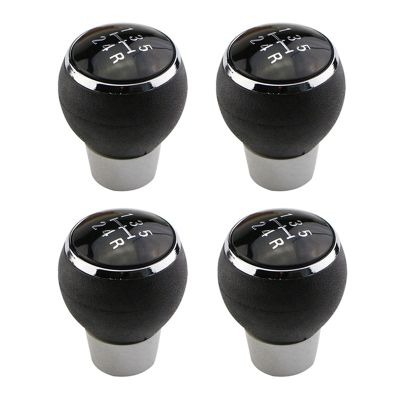 4X Car 5 Speed Gear Head Shift Knob MT Handball for Mitsubishi Lancer EX EVO GTS ASX V3 V5 V6