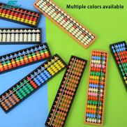 17 Column Plastic Abacus With Colorful Beads Children Math Arithmetic