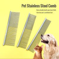 【FCL】✓ Pets Fur Knot Cutter Dog Grooming Shedding Tools Hair Removal Comb Sided Products