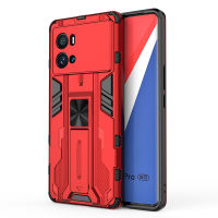 Vivo iQOO 9 Pro Case , EABUY Slim Lightweight Double Layer Rugged Shockproof and Dropproof Bracket Protective Case