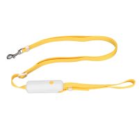 Pet Leash Retractable Stylish Multifunctional Nylon Pet Walking Leash With Adjustment Buckle Hanging Loop And Snap Lock สีขาว