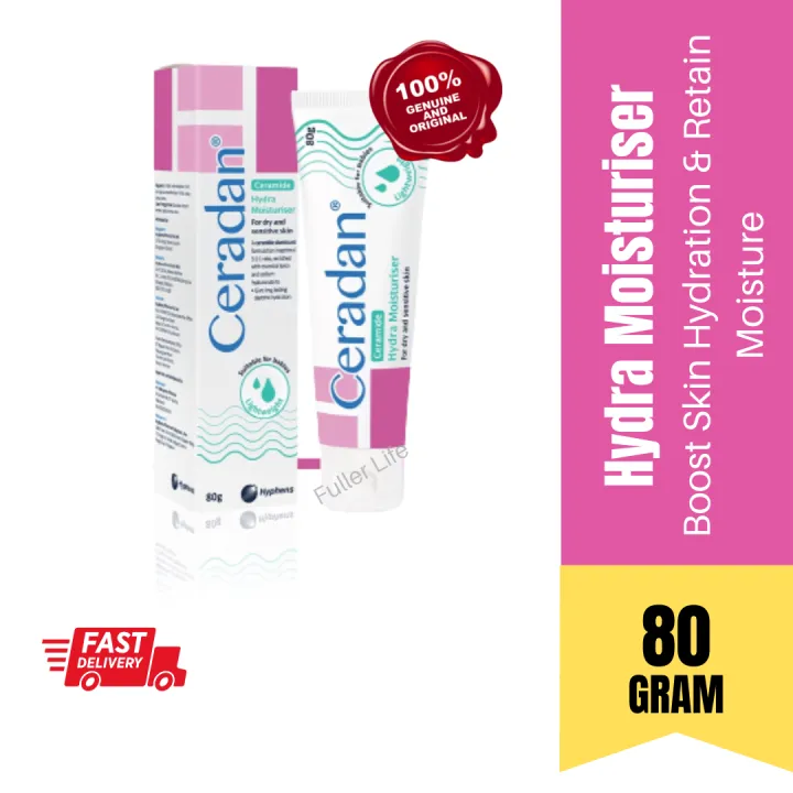 CERADAN Hydra Cream LightTextured Hydrating Moisturizer (80g) Lazada