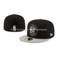 ▣۩ Brooklyn Nets Fitted Hat Men Women Cap Full Closed Fit Caps Sports Hats C3XG