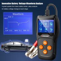 KONNWEI KW600 Car Battery Tester 12V Analyzer 100 To 2000CCA Test Battery Health/Faults 12V Digital Color Screen Auto Diagnostic