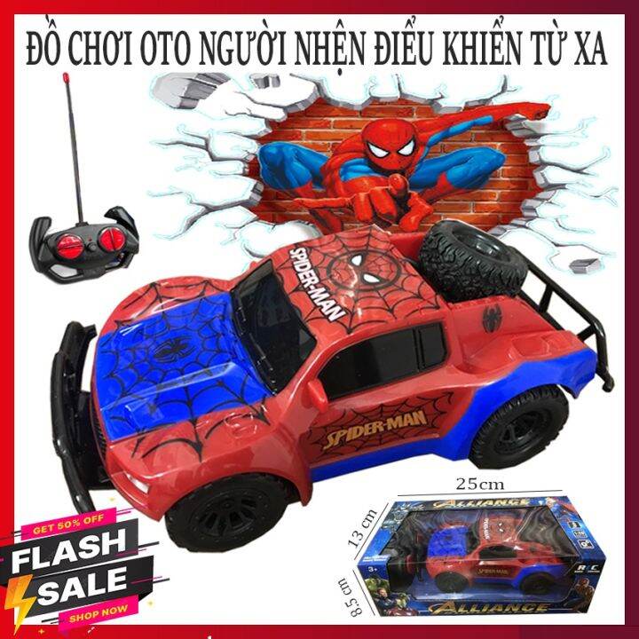 Xe Ô Tô Điều Khiển Từ Xa Giá Rẻ Cho Bé, Đồ Chơi Mô Hình Xe Oto Địa Hình, Ô  Tô Người Nhên Điều Khiển Từ Xa, Xe Ô Tô Địa Hình