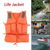 Fishing Life Jacket Survival Suit Water Buoyancy Jacket for Adult with Whistle Water Sports for Kayaking Boating Life Vest  Life Jackets