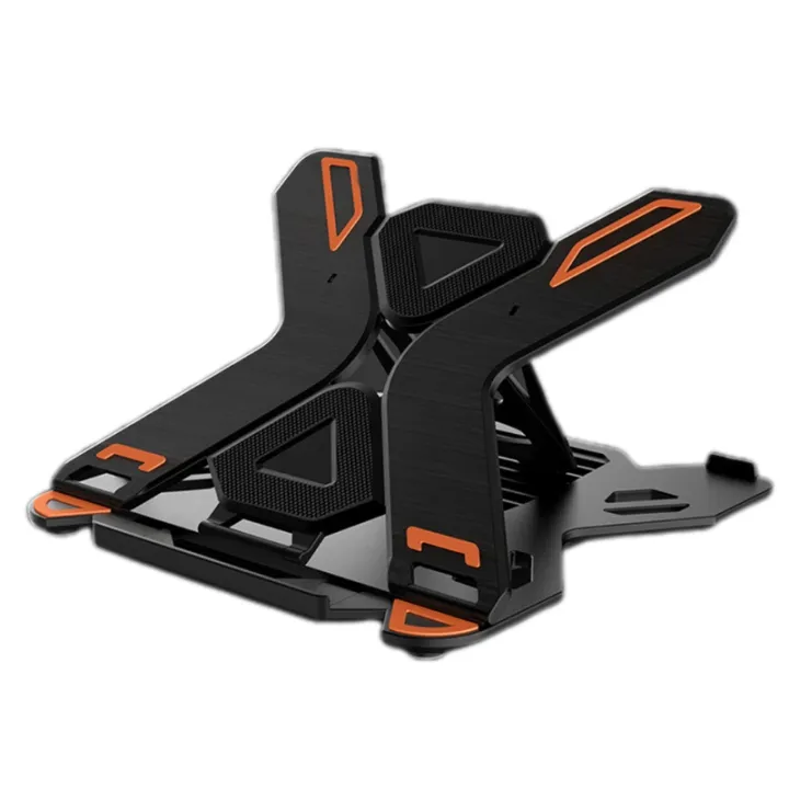 Laptop Stand with Phone Holder Foldable Computer Lift with 360