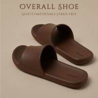 Mocha Flat Slippers Man and Woman Indoor Not Stink Feet Anti Sandals