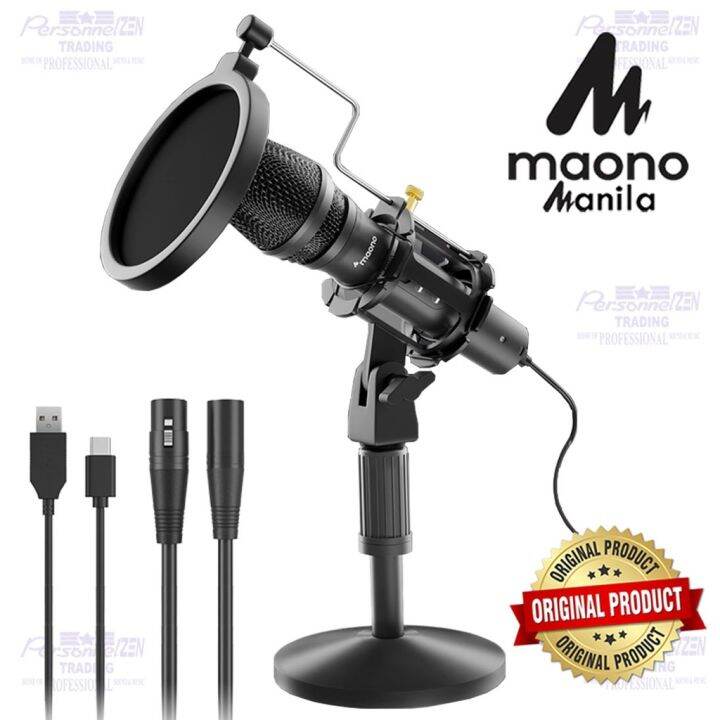 MAONO HD300T USB & XLR combo Cardioid Dynamic Microphone with Zero