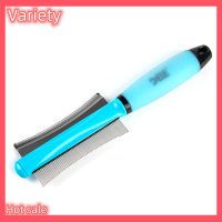 Variety ✨Hot Sale✨ PET Double-Sided hair removal หวีสุนัขขนยาวและแมวแต่งตัวเครื่องมือ