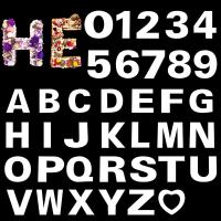 เค้กลายฉลุเลี้ยงพลาสติกขนาด4-16นิ้วตัวอักษรตัวเลขตัวอักษร37ชิ้นแม่พิมพ์ทำช็อคโกแลตเบเกอรี่สำหรับขนมอบและเบเกอรี่วันเกิดงานแต่งงานเครื่องมือ