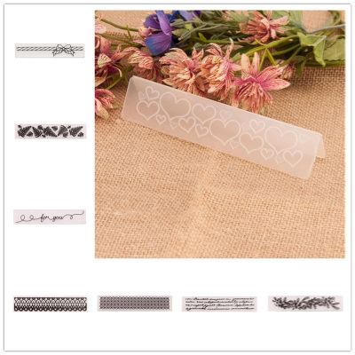 15x3cm Plastic Embossing Folders for Card Making Embossing Folders for Card Making Flower Scrapbook Photo Album Craft Decoration