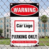 Custom Made Parking Only Vintage Metal Sign Plaque Tin Sign Wall Decor For Club Garage Poster Activity Plate Car Logo Wholesale