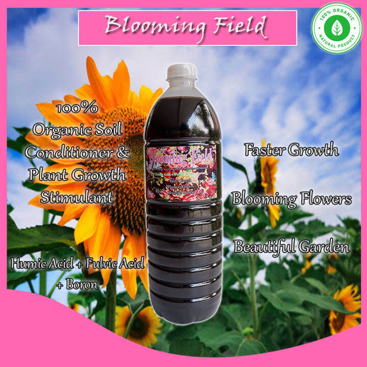 1Liter of Blooming field Soil Conditioner and Plant Growth Stimulant