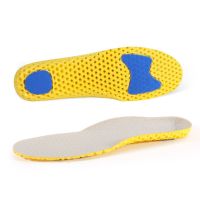 Foam Orthopedic Insoles For Shoes Women Men Flat Feet Arch Support Massage Plantar Fasciitis Sports Pad