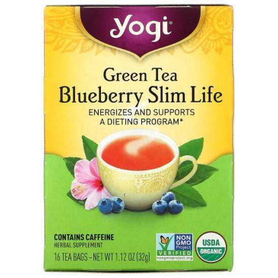 Yogi Tea Green Tea Blueberry Slim Life | Lazada PH