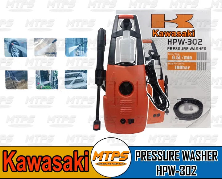 Kawasaki Portable Pressure Washer HPW 302 Lazada PH