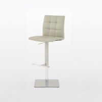 Modernform Barstool รุ่น C435-38 หนังสีน้ำตาลอมเทา