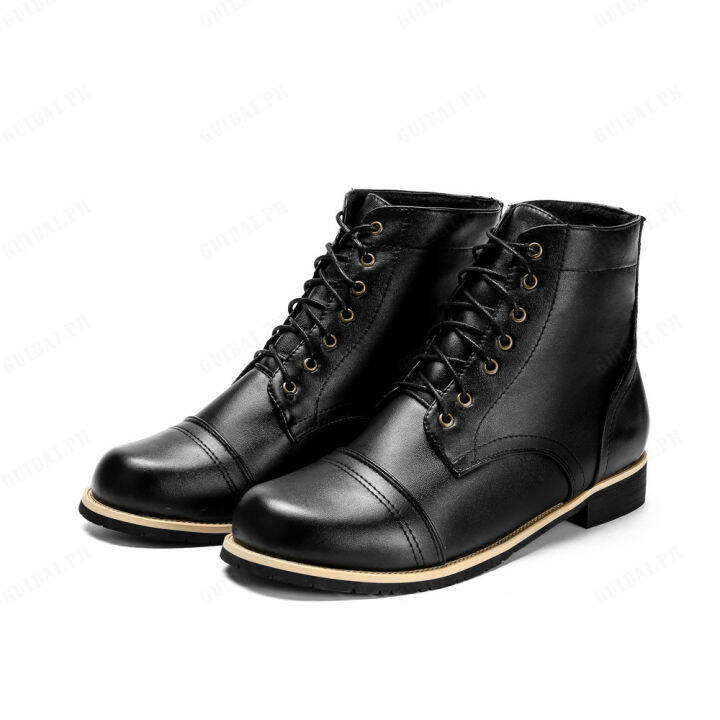 Vintage lace up on sale boots european style