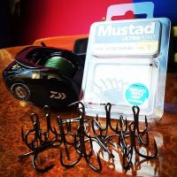 เบ็ด 3 ทาง Mustad JAWLOCK TRIPLE GRIP รหัส TG77 บริการเก็บเงินปลายทาง