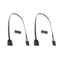 3X for Corsair 4PIN RGB to Standard ARGB 3-Pin 5V Adapter Connector RGB Cable 25cm