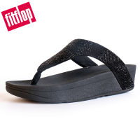 Fitflops ผู้หญิงรองเท้าแตะคริสตัล Toe ด้านหลังสบายผู้หญิง Heighten รองเท้าลำลองแบบมีสายรัด