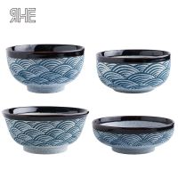 RUX WORKSHOP Japanese ceramic rice bowl Ramen bowl salad Noodle soup bowl Restaurant kitchen tableware Kitchen utensils Pasta