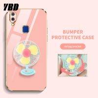 YBDเคสโทรศัพท์ผู้ขายยอดนิยมสำหรับ Vivo Y85 V9 V9 Youth Y95 Y91 Y93 V11i Y97 เยาวชนปลอกน่ารัก3Dเย็นสายพานพัดลมเลนส์กล้องเคสนิ่ม