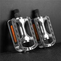 Ultralight Bike Pedals Anti-slip Aluminum Alloy Cycling Pedals 11mm Thread Diameter Mountain Road Bicycle Pedal