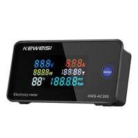 KEWEISI,KWS-AC300 Digital Voltmeter AC 50-300V Voltage 45-65Hz Power Energy Meter LED Wattmeter