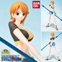 Model โมเดล งานแท้ 100% แมวทอง Bandai Figuarts ZERO จากการ์ตูนเรื่อง One Piece วันพีซ เต็มพิกัดสลัดจอมลุย วันพีช Nami นามิ Battle กลุ่มโจรสลัดหมวกฟาง Ver Original from Japan Figure ฟิกเกอร์ Anime อนิเมะ การ์ตูน มังงะ คอลเลกชัน manga