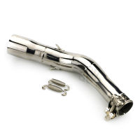 Motorcycle Stainless Steel Exhaust Middle Muffler Escape Slip-on Link For VESPA GTS 250 300 2013 - 2020 Accessories