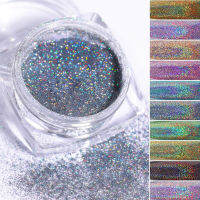 CENPAI Shimmer Shiny Shining Holographic ประกาย Superfine อุปกรณ์ทำเล็บเล็บสีผงกระจกสีโครเมี่ยมกากเพชรโรยเล็บตกแต่งเล็บ