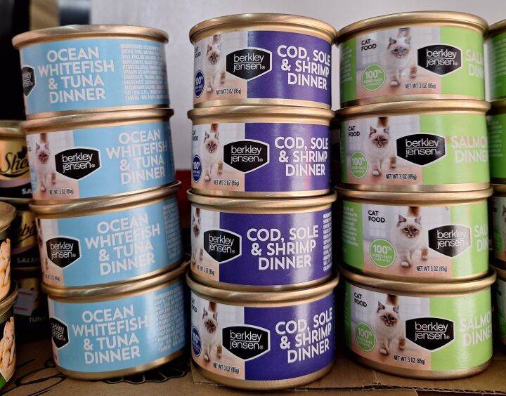 USA Berkley & Jensen Cat Wet Food in Can 85g [Blue] Ocean Whitefish