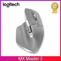 Logitech MX Master 3เมาส์ไร้สายขั้นสูงตัวรับ USB บลูทูธหรือ2.4GHz เลื่อนได้เร็วขึ้น4000 DPI ติดตามพื้นผิวใดๆตามหลักสรีรศาสตร์7ปุ่มชาร์จได้ PC /Mac/laptop/ipados